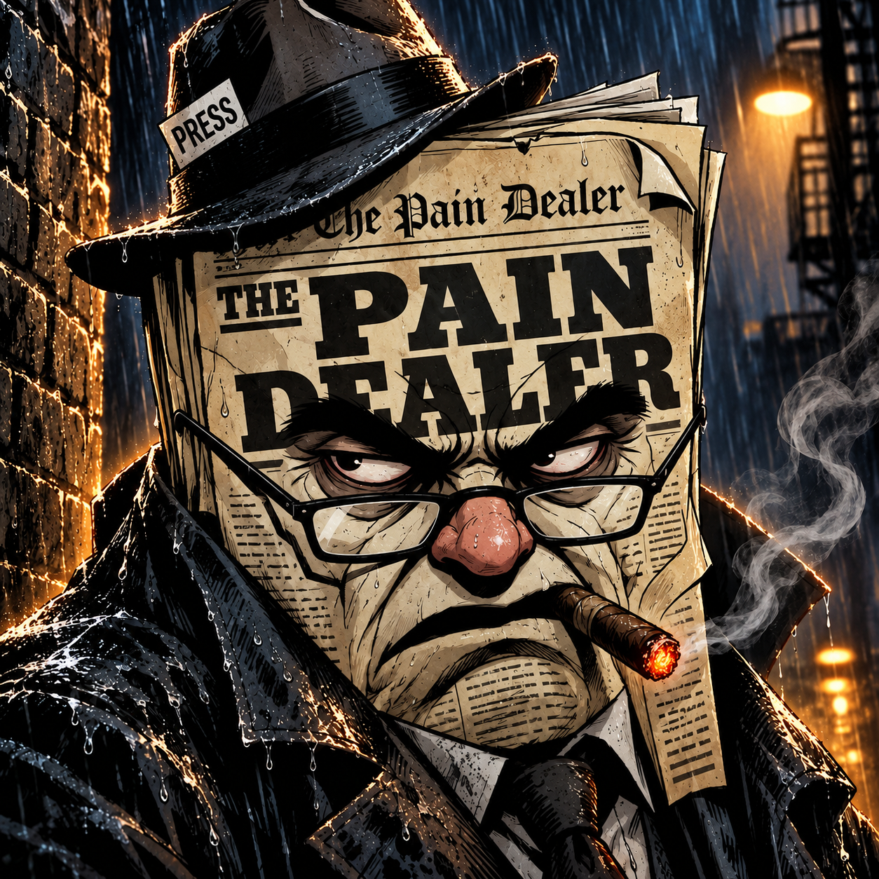The Pain Dealer newspaper character
